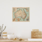 16667 Australië Poster (Keuken)