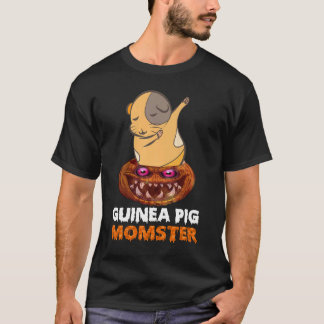 166 Guinea Pig Momster Halloween T-shirt