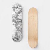 1671 Kaart naar Amerika Skateboard (Voorkant)
