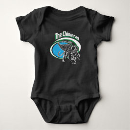 1684 Baby Onsie met hashtags Baby Bodysuit