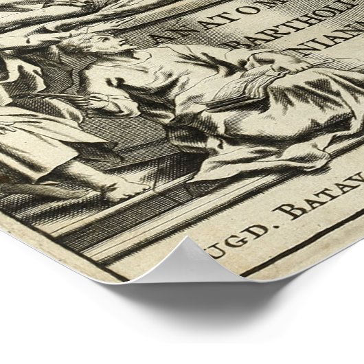  1686 Anatomy Education Print (Hoek)