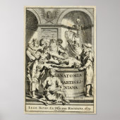 1686 Anatomy Education Print (Voorkant)