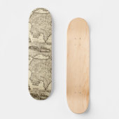 1688 Griekenland / Griekse kaart van de Peloponnes Skateboard (Voorkant)