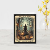 1692 Halloween Witch Ze missen een Tarot Kaart Wo (Gele Bloem)