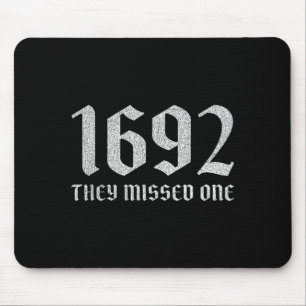 1692 miste een grappige Halloween heks donkere hum Muismat