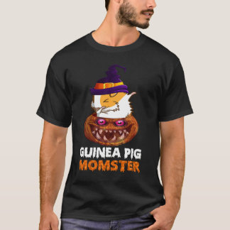 169 Guinea Pig Momster Pompoen Monster Funny Hallo T-shirt