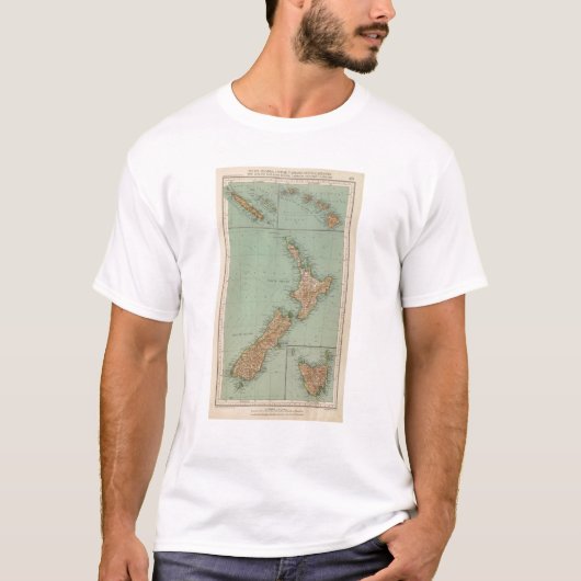 169 Nieuw-Zeeland, Hawaii, Tasmanië T-shirt (Voorkant)
