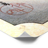 16. 蒲 宿, 広 Kanbara-juku, Hiroshige, Ukiyo-e Poster (Hoek)