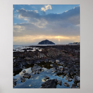 16×20 Seogwipo Kust Jeju-do Korea Foto Afdruk Poster