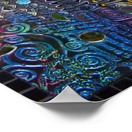 16,5 x 11-inch Poster van het VredesKoninkrijk (Hoek)