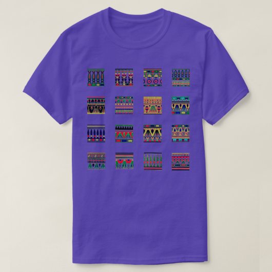 16 Ancient Egyptian Art Designs T-shirt (Design voorkant)