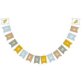 16 Baby shower Regenboog Bunting teken Vlaggetjes