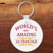 16. Birthday Sleutelhanger (Voorkant)