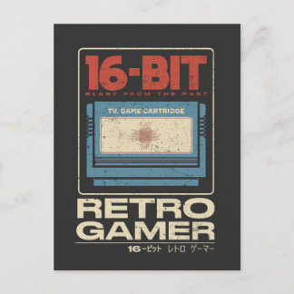 16-bit Retro Gamer Briefkaart