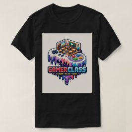16-Bit Smeltende YouTube Gaming Controller T-shirt