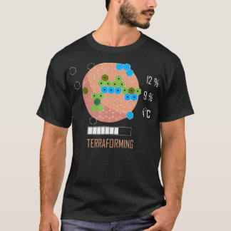 16-bits Mars is Terraforming Shirt - Board Game