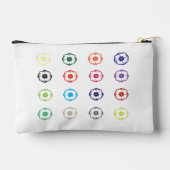 16 bloemen etui (Achterkant)