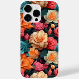 #16 Bloemen patroon Case-Mate iPhone 14 Pro Max Hoesje