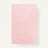 16 Blush Floral Birthday 16 Birthday VIP Badge (Achterkant)