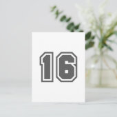 16 BRIEFKAART (Staand voorkant)