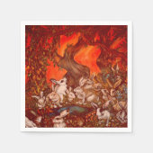 16 Bunnies Servet (Voorkant)