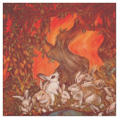 16 Bunnies Stof (Close Up)