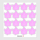 16 Canada vestigde 1867 Jubileum 150 jaar Sticker (Vel)