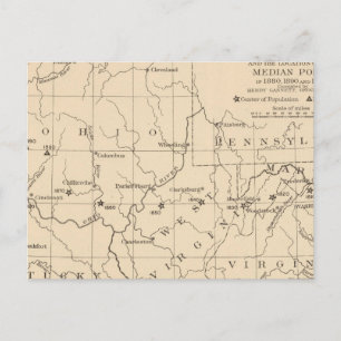 16 Centrum van de bevolking 17901900 Briefkaart