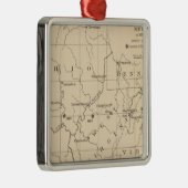 16 Centrum van de bevolking 17901900 Metalen Ornament (Rechts)