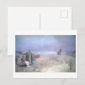 #16 De laatste dagen van Jan Amos Komensky, Mucha Briefkaart (Voorkant / Achterkant)