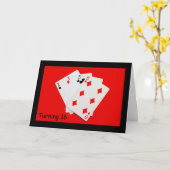 16 draaien is een grote deal! kaart (Gele Bloem)