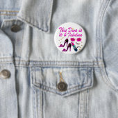 16 EN FABULOUS DIVA RONDE BUTTON 5,7 CM (In situ)