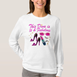 16 EN FABULOUS DIVA T-SHIRT