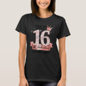 16 & Fabulous I Rose And White Party Group Candid  T-shirt (Voorkant)