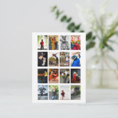 16 Foto-Afbeelding naar een paginaweergave met Lij Briefkaart (Staand voorkant)