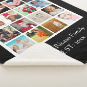 16 Foto DIY Collage Persoonlijk Sherpa Deken (3/4)