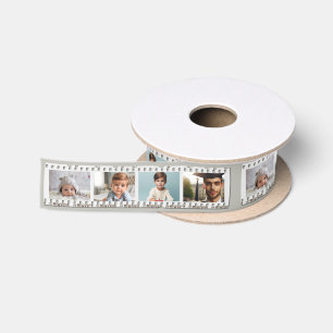 16-foto  film negatieve strip, alle gelegenheden satijnen lint