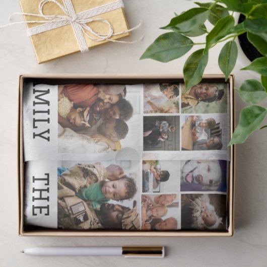 16 foto Weefseldocument Tissuepapier (Geschenk)