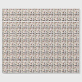 16 Fotocollage gepersonaliseerd Cadeaupapier (Vlak)