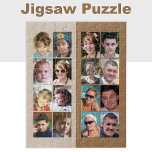 16 fotocollage licht en donkerbruin legpuzzel<br><div class="desc">Verzamel je favoriete herinneringen met deze 16-foto aangepaste puzzel! Deze gepersonaliseerde puzzel is perfect voor familiespel-avonden en toont uw gekoesterde snapshots in levendige afdrukken van hoge kwaliteit. Of het nu gaat om vakantielichtjes, capriolen voor huisdieren of mijlpaalmomenten, elk stuk verbindt zich om je unieke verhaal te vertellen. Gemaakt van duurzame...</div>