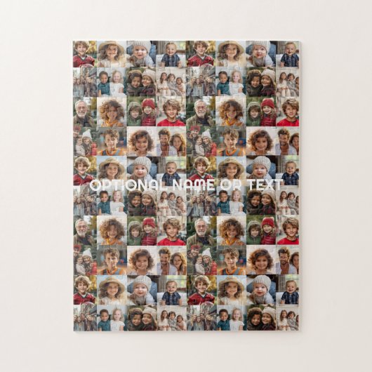 16 Fotocollage - moeilijk op niveau Legpuzzel (Verticaal)