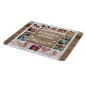 16 Fotocollage Oma's keuken hout en marmer Snijplank (Hoek)