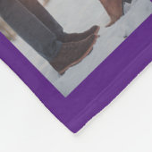 16 foto's collage hou van je naar de maan en terug fleece deken (Hoek)