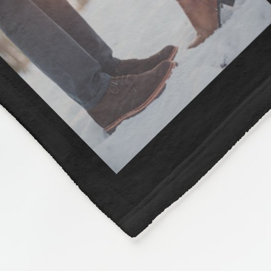 16 foto's collage hou van je naar de maan en terug fleece deken (Hoek)