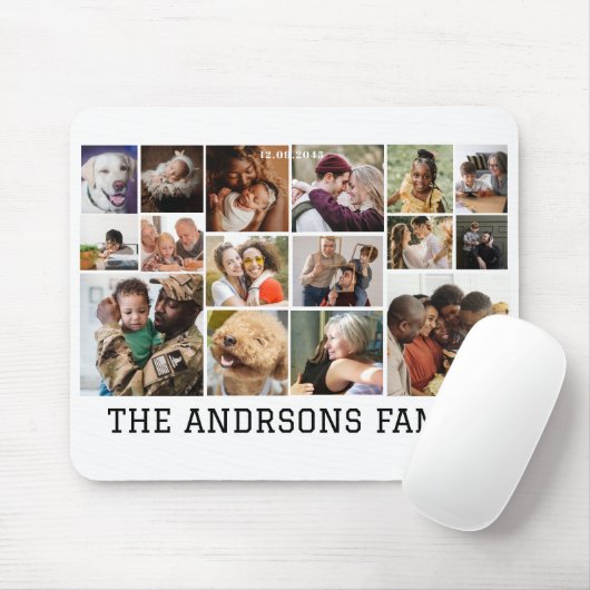16 foto's Mousepad Muismat (Met muis)