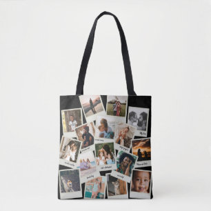 16 foto's tote bag
