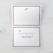 #16 Geniet van de 'cadeaus van de dag':Happy Birth Kaart (Binnen)