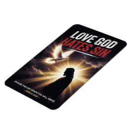 #16   God liefhebben zonde haten Magneet