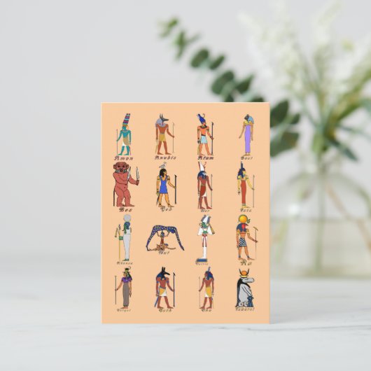 16 goden briefkaart (Staand voorkant)