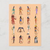 16 goden briefkaart (Voorkant)